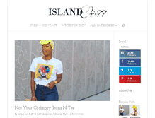 Tablet Screenshot of islandchic77.com